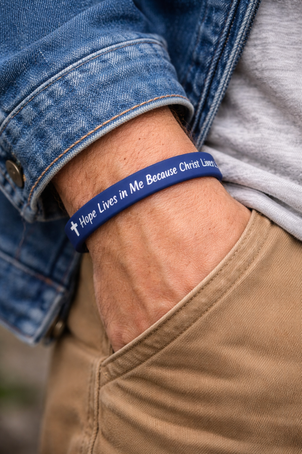 Hope Lives In Me Wristband - Image 2