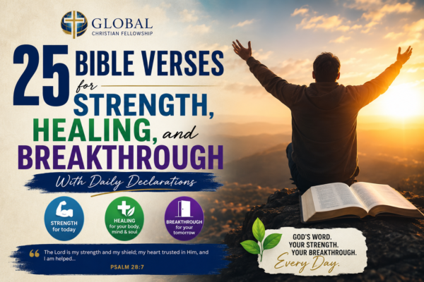 25 Bible Verses for Strength, Healing, and Breakthrough