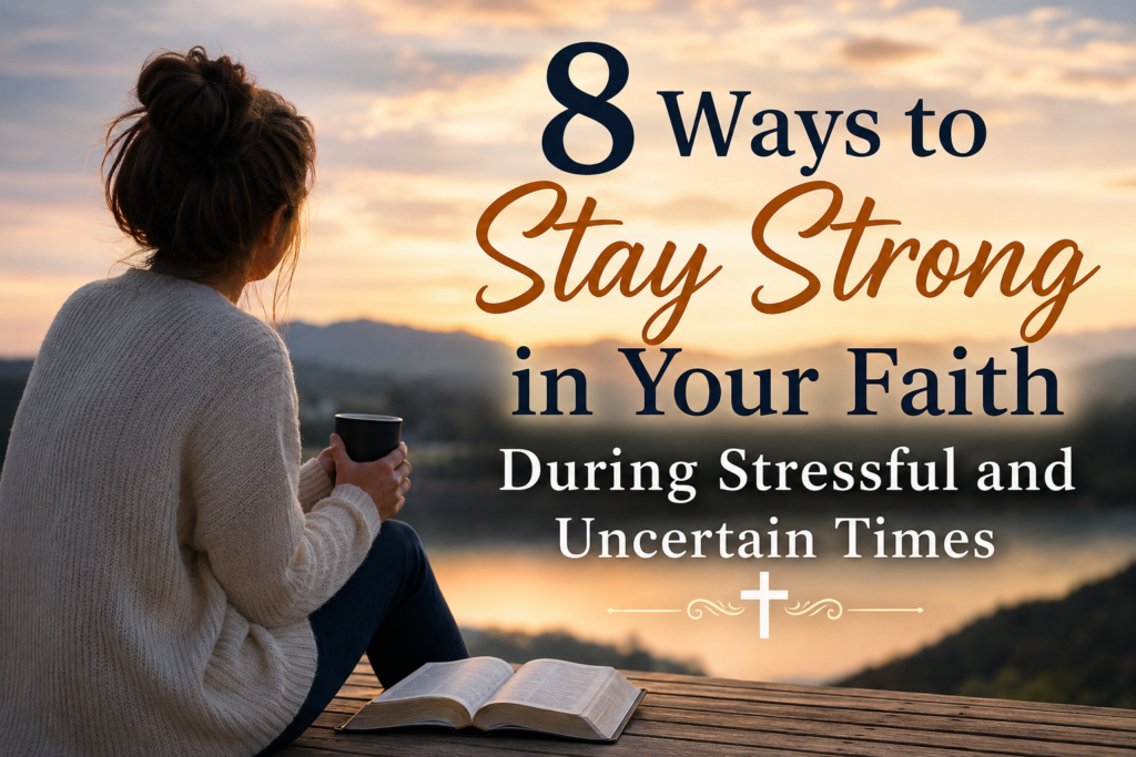 8 Ways to Stay Strong in Your Faith During Stressful and Uncertain Time