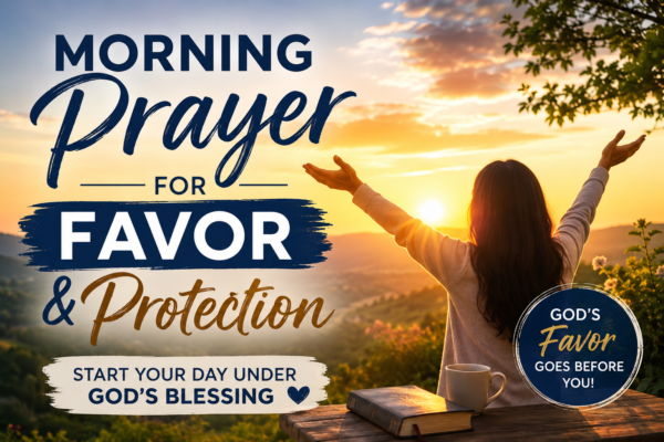 Morning Prayer for Favor and Protection