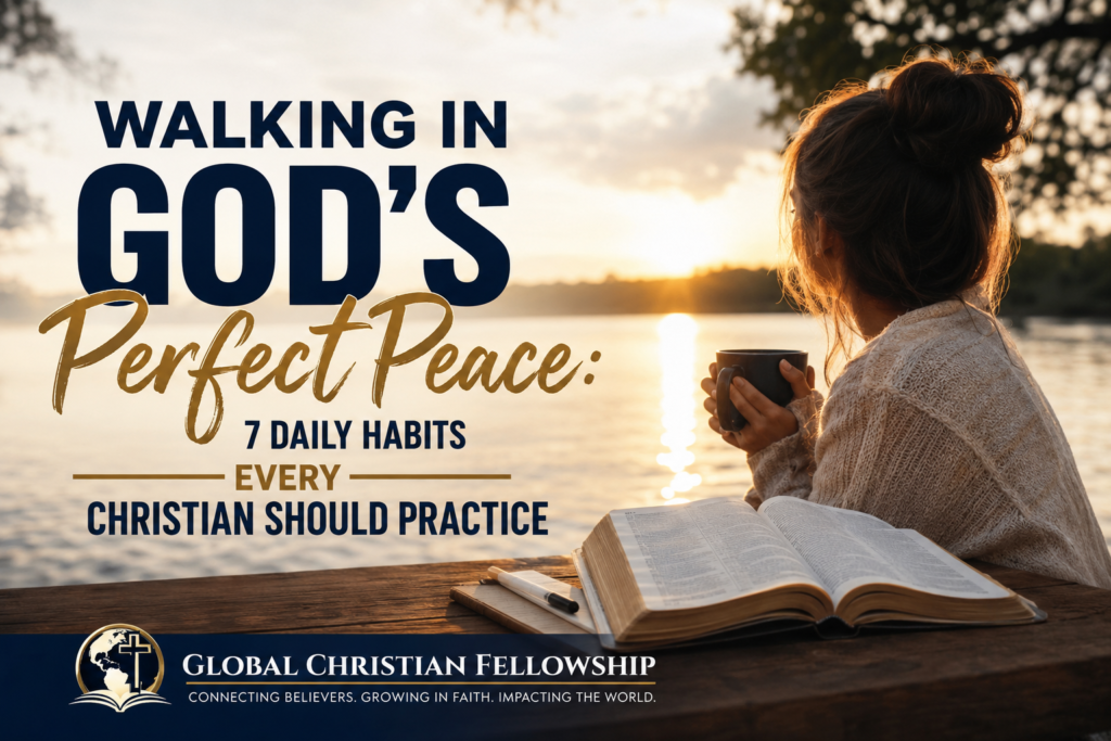 Walking in God’s Perfect Peace: 7 Daily Habits Every Christian Should Practice 7 Daily Habits Every Christian Should Practice