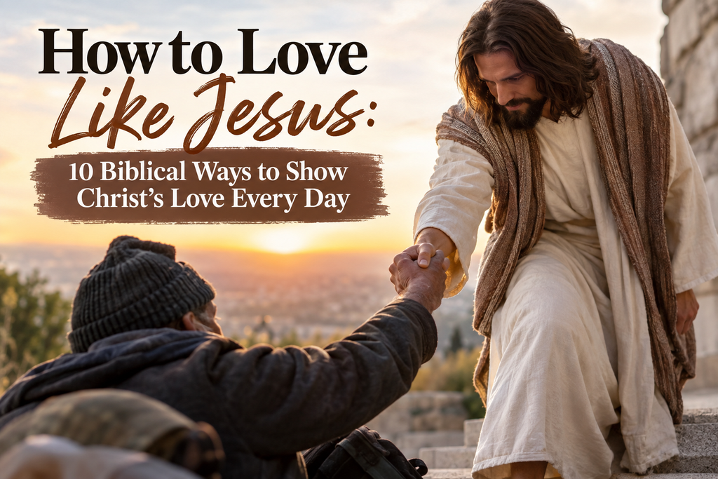 10 Biblical Ways to Show Christ’s Love Every Day