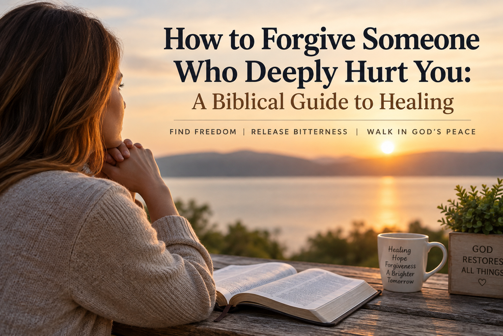 How to Forgive Someone Who Deeply Hurt You A Biblical Guide to Healing